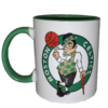 Taza de los boston celtics. tazas de baloncesto. taza NBA, regalos originales